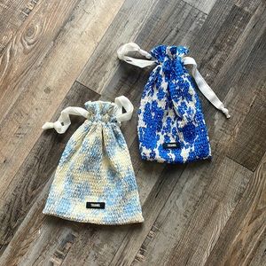 Triangl bikini floral storage bags